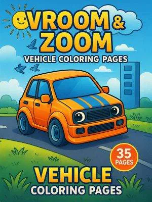 Vroom-Zoom-–-Vehicle-Coloring-Pages-35-Pages-300x400